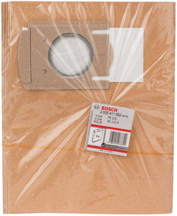Bosch Power Tools Papierfilterbeutel f.GAS 12-50 RF 2605411062)