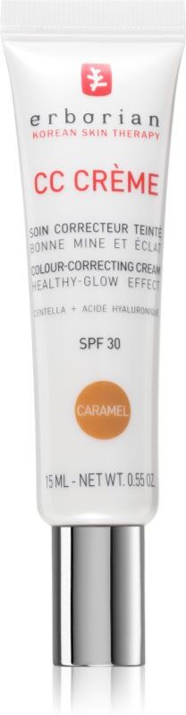 Erborian CC Crème Centella Asiatica CC cream for even skin tone SPF 30 shade Caramel 15 ml
