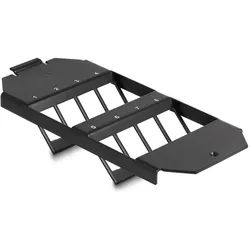 DELOCK Keystone Halterung 8 Port für Bodentank