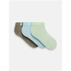 Peak Performance, Unisex, Sportsocken, Low 3er Pack (35 - 37), Beige, Grün