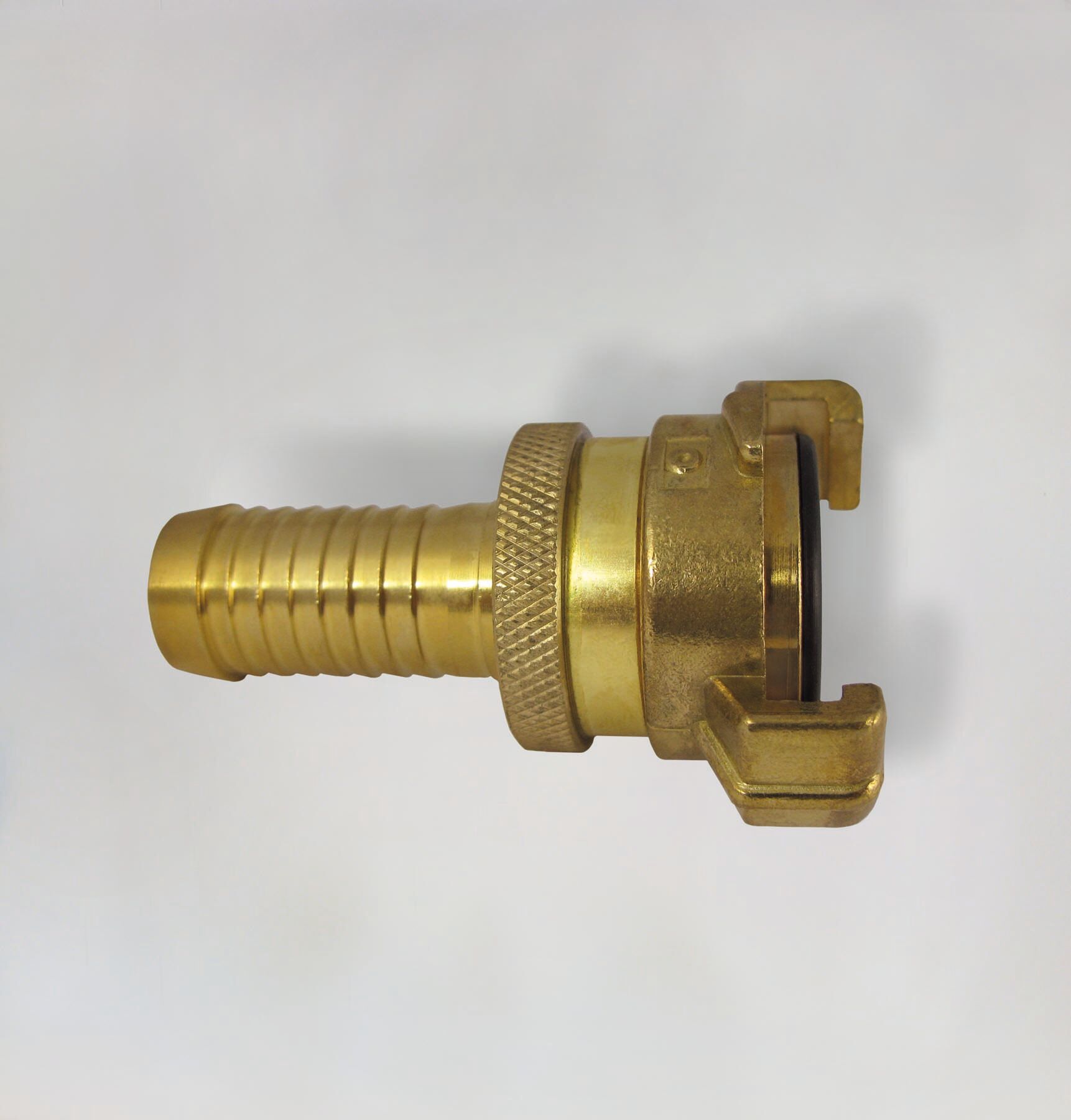 Raccord rapide Fukana avec contre-écrou 33404 laiton, extérieur 32mm (1 1/4"), compatible Geka