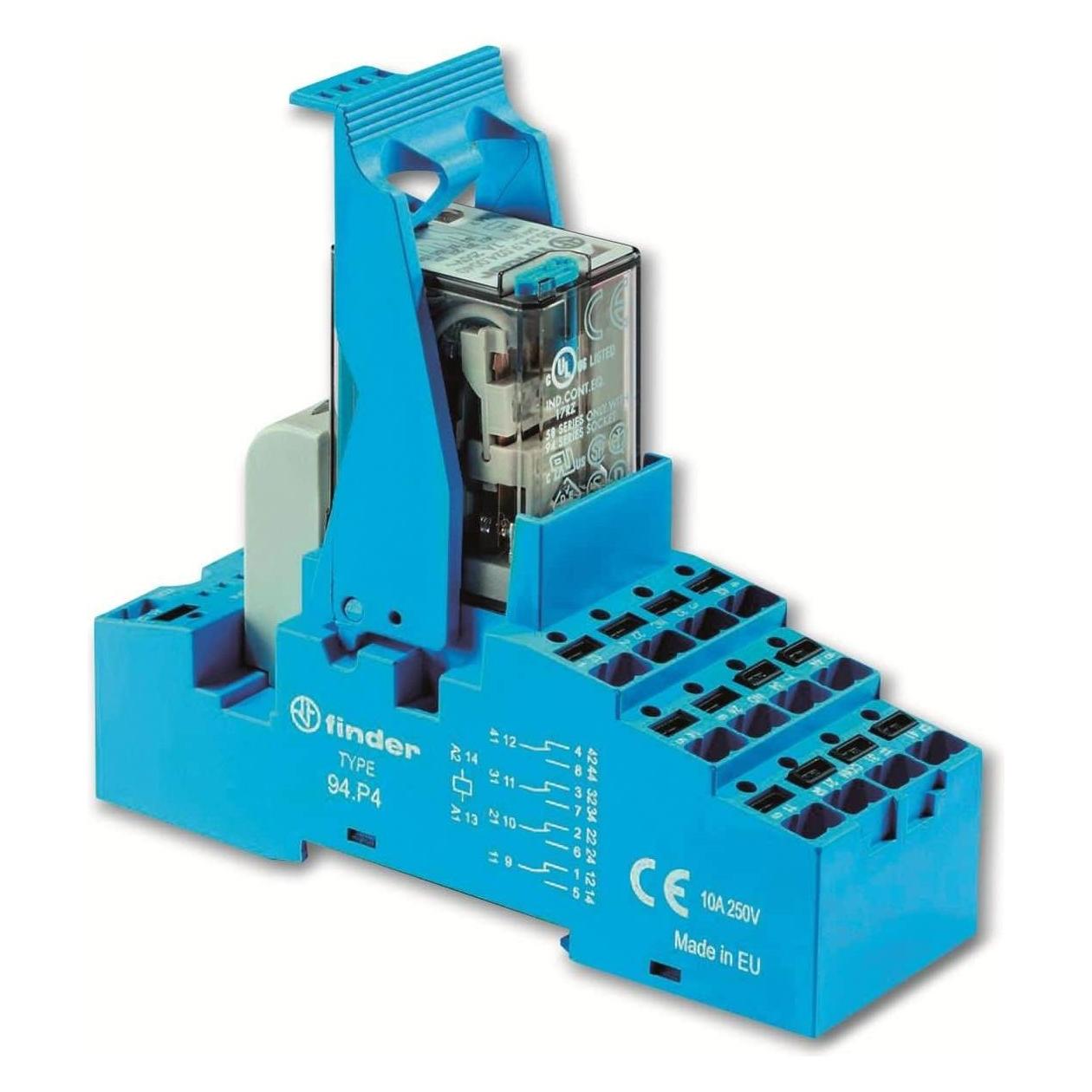 Finder Relay interface module push-in terminals (58.P4.9.024.0050SMA)