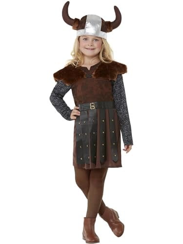 Viking Princess Kostuum - Bruin