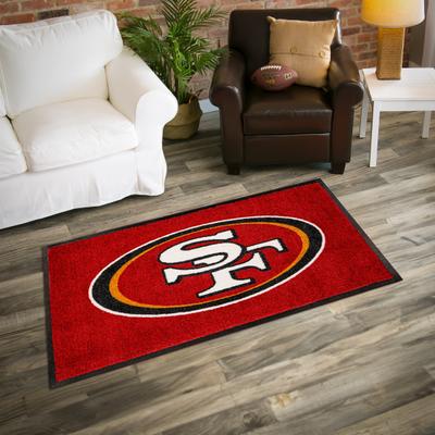 Evergreen Nylon Indoor/Outdoor Entryway Door Mat, San Francisco 49ers