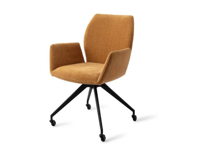 Jesper Home Eetkamerstoel Misaki Glide Black - Honey Harvest