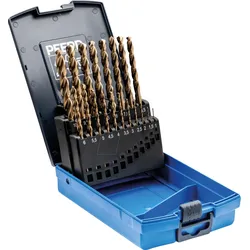 PFERD 25203703 - Spiralbohrer-Set 19-tlg. INOX HSSE N DIN 338
