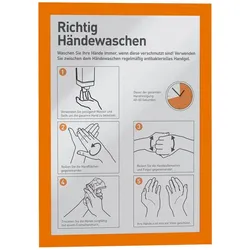DURABLE Magnetrahmen DURAFRAME® MAGNETIC A4 orange