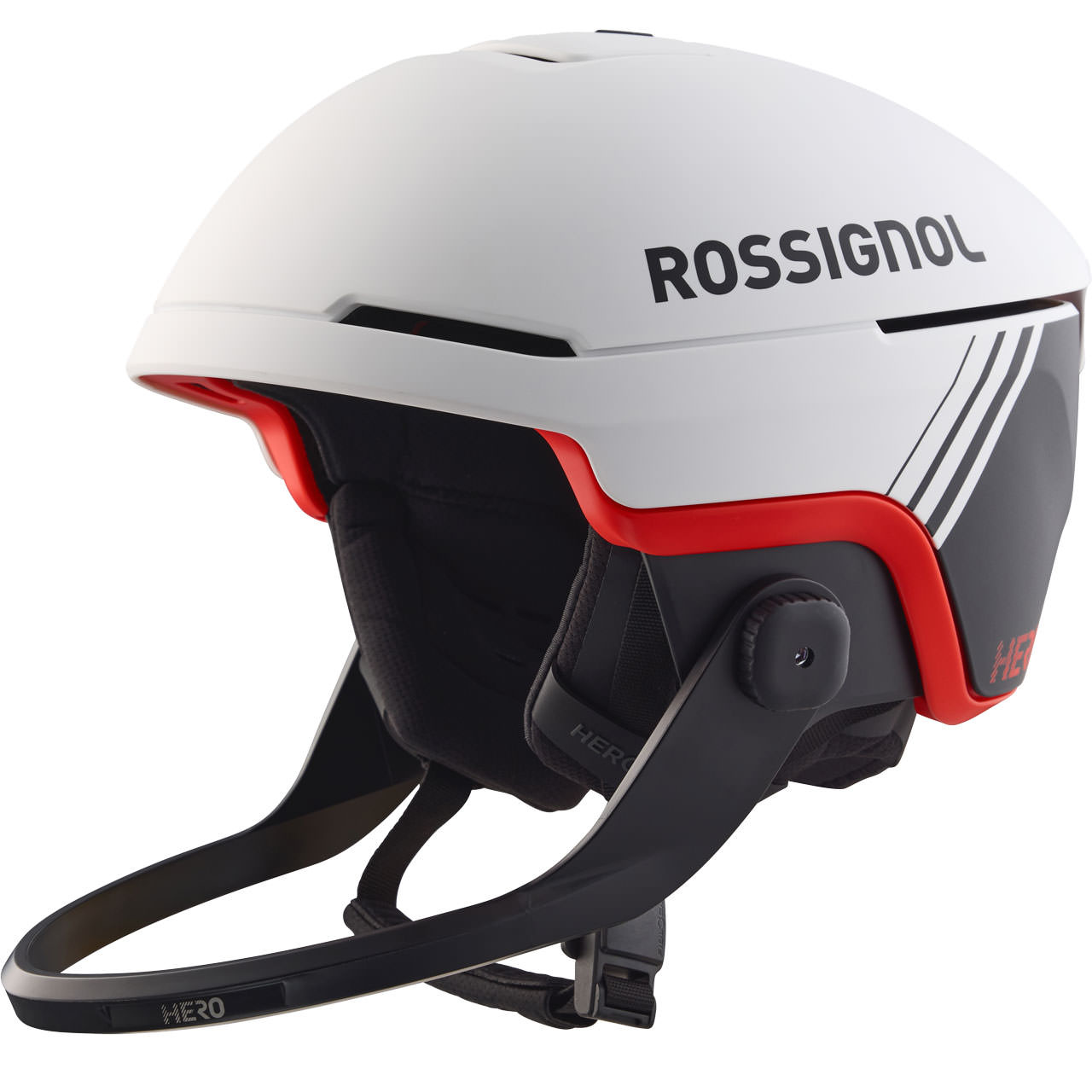 Rossignol Hero Slalom white with Chinguard - L = 59 - 62 cm