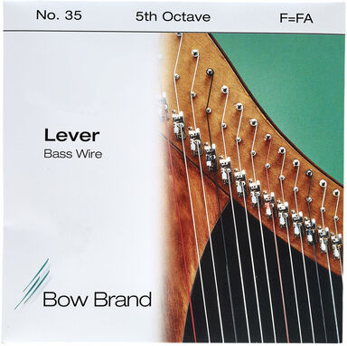 Bow Brand BW 5th F Harp Bass Wire No.35