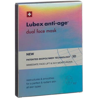 Lubex Anti-Age dual face mask Btl 4 Stk St Gesichtsmaske