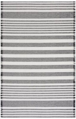 SAFAVIEH Augustine Dragomira Farmhouse Stripe Fringe Rug