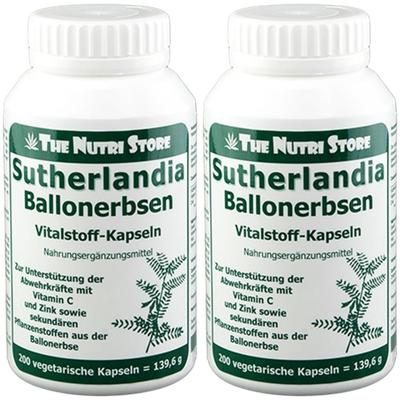 Sutherlandia Ballonerbsen 580 vegetarische Kapseln 2x 2x200 St