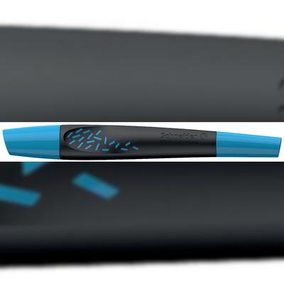 Schneider 188803 Tintenroller Breeze - M, Kugelspitze, schwarz-blau