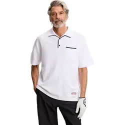 J. LINDEBERG Polo 30Y Jesper Retro Relaxed, weiss