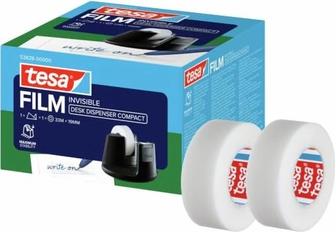 tesa Tischabroller Easy Cut Compact schwarz