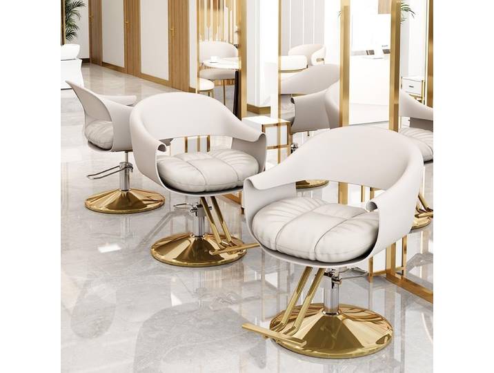 Chaise de barbier ergonomique et confortable, fauteuil de beauté pour salon de coiffure, tapis de chaise de barbier élégant, meubles esthétiques Fotele Fryzjerskie