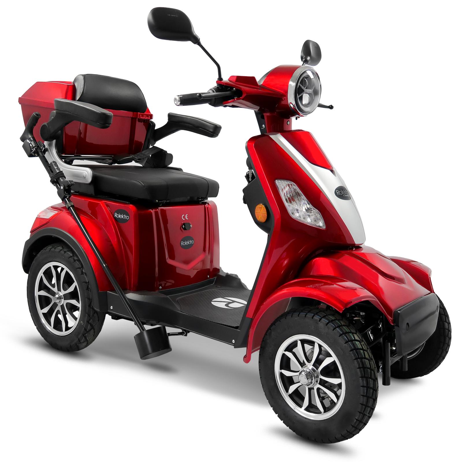 Rolektro, E-Quad 15 V.2 R31, Rot, 60V-20Ah Bleigel Akku, 1000 Watt