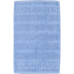 Noblesse Handtuch 30 x 50 cm blau