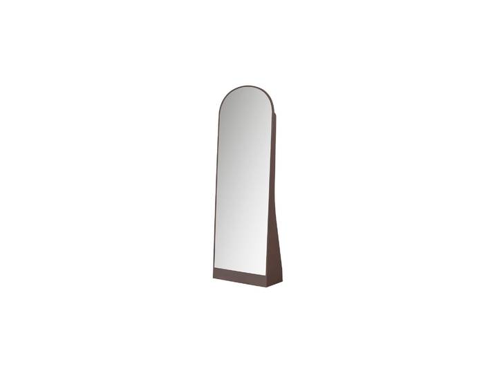 Miroir en pied 175x60 cm MDF brun foncé brillant Solari