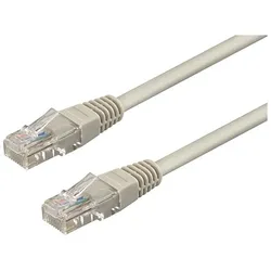 Wp WPC-PAT-6U005 Netzwerkkabel Grau 0,5 m Cat6 U/UTP (U/UTP, CAT6, 0.50 m), Netzwerkkabel