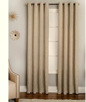 Carson Carrington Hjortsta Jacquard Grommet-Top Panel