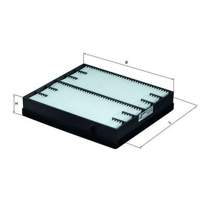MAHLE Filter, Innenraumluft LA 98 für Mercedes