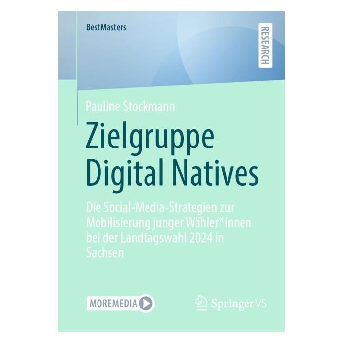 Springer Zielgruppe Digital Natives (Deutsch, Softcover, Pauline Stockmann) (59967851)