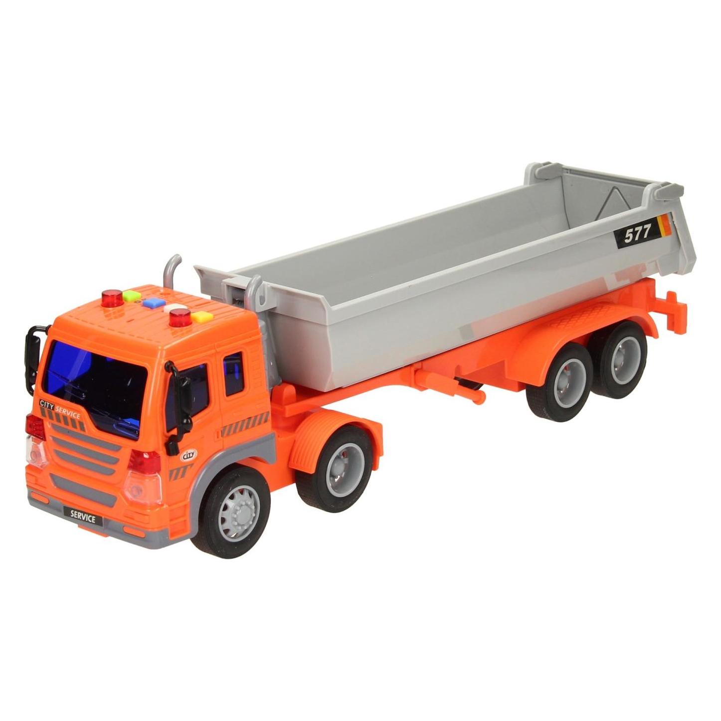 LKW mit Abfallcontainer (47409121)