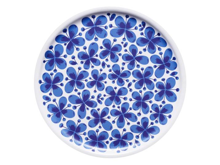 Rörstrand Plateau Mon Amie Ø35 cm Blanc-bleu