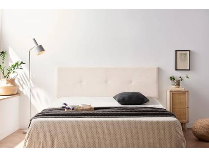 MOONIA - Kopfteil Napoli Acualine, 145 x 50 x 5 cm