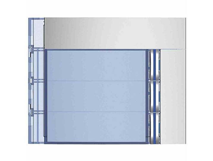 Cache BTICINO pour modules d'appel SFERA en aluminium\, 3 boutons d'appel\, couleur : Allmetal\, 1 pièce.