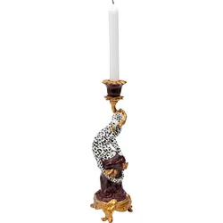 KARE DESIGN Kerzenleuchter Elegant Leo 33 cm Polyresin Bunt