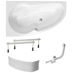 Laguna Luiza Asymmetrische Badewanne SIKOLU1600LANP