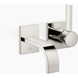 Dornbracht MEM Waschtisch-Wand-Einhandbatterie ohne Ablaufgarnitur, Ausladung 125mm, 36867782-08, Farbe: Platin