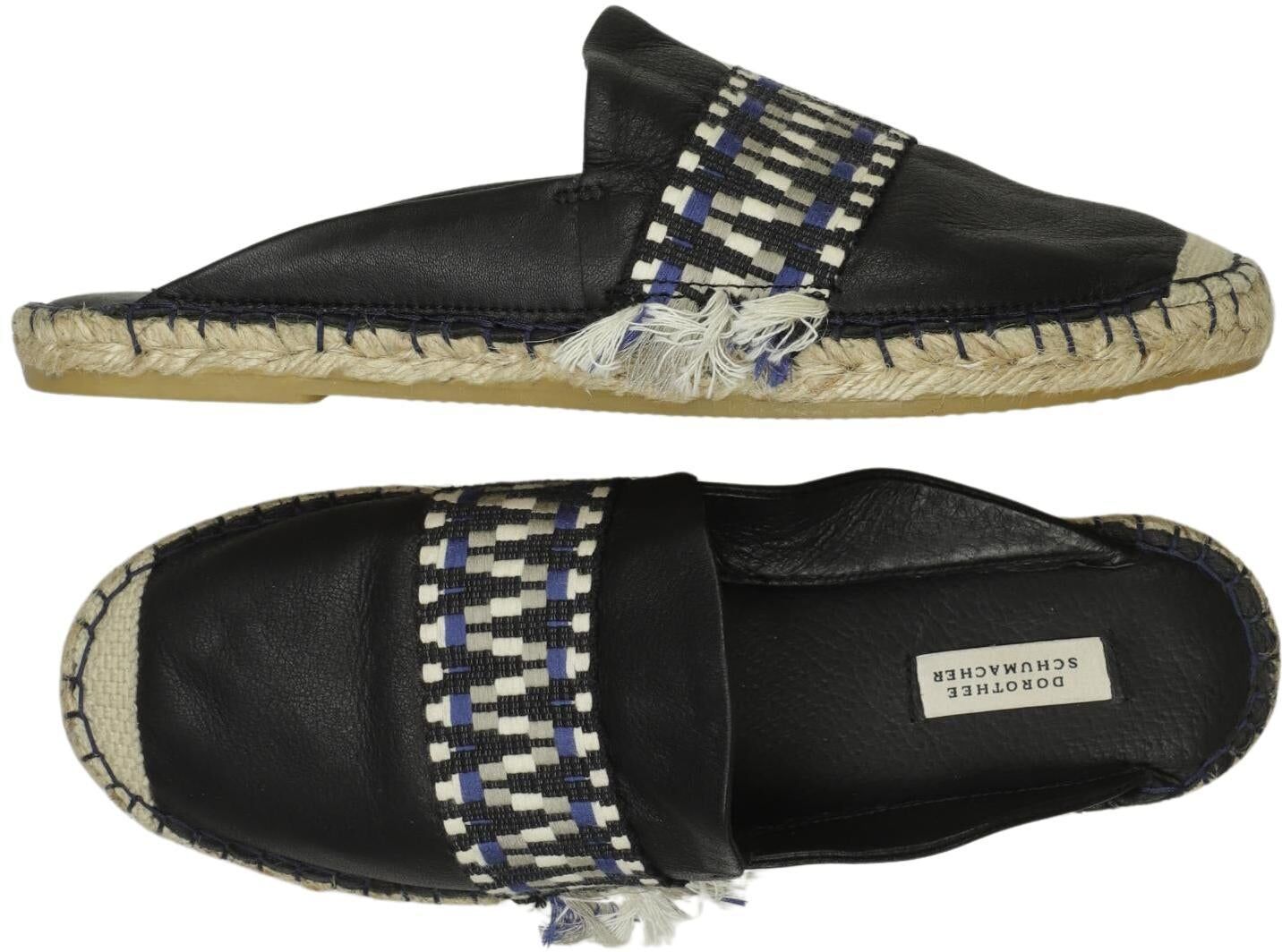 Dorothee Schumacher Damen Sandalen, Schwarz, Gr. EU 38, kein / Etikett - Second Hand