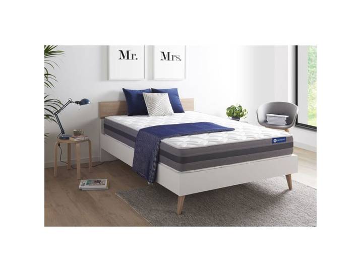 Matelas 140x200 cm Latex et mémoire de forme - Actilatex Relax
