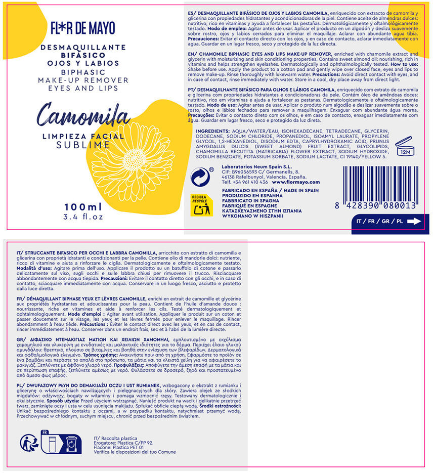 Flor De Mayo Sublime Camomila desmaquillante bifásico 100 ml