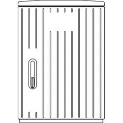 Elsta Mosdorfer Polyesterschrank 10051422