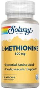 Solaray L-METIONINA 500mg 30 Caps