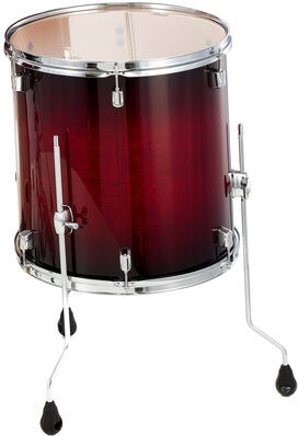"Pearl 16""x16"" Decade Maple FT -RE Gloss Deep Red Burst"