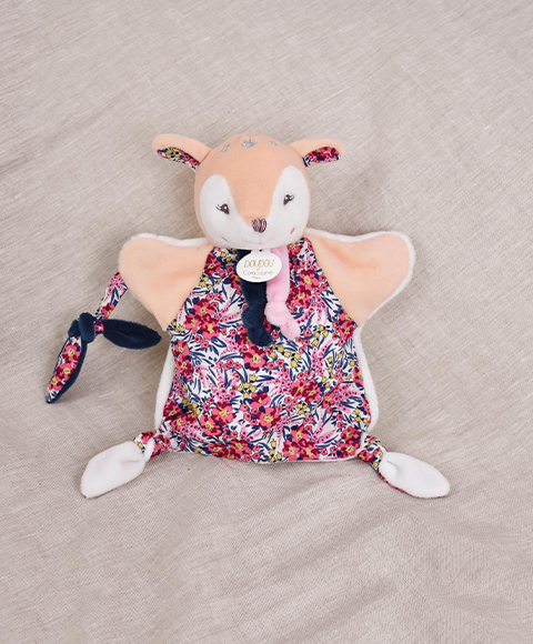 BOH'AIME : Doudou Marionnette Faon 25 cm - Doudou et compagnie