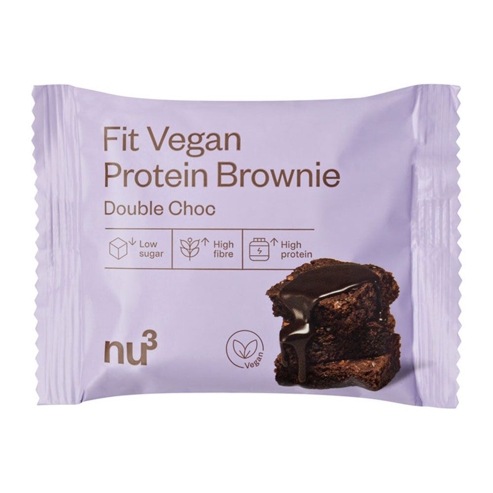 nu3 Fit Vegan Protein Brownie 50 g Futter