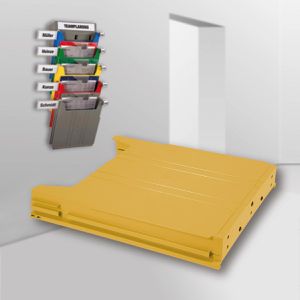 Eichner Eichner Anbaumodul 9218-05054-040, gelb, für Werkstattplaner  Big, Füllhöhe 34 mm