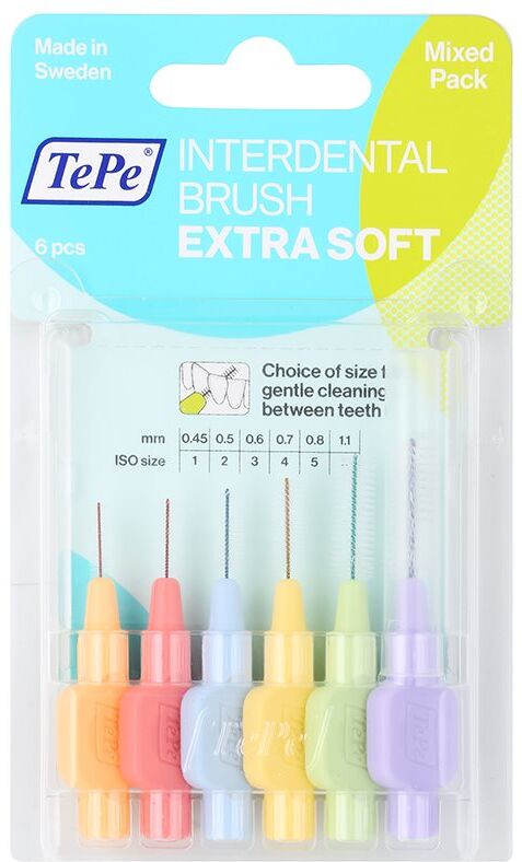 TePe Extra Soft brossettes interdentaires mix 8 pcs