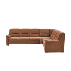 meinSofa Ecksofa  Vera , orange , Maße (cm): H: 92