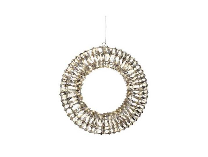 Lumineo verlichte kerstkrans buiten - 400 leds