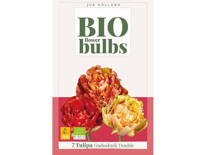 Tulipa Gudoshnik Double bloembol JUB 7 stuks bio