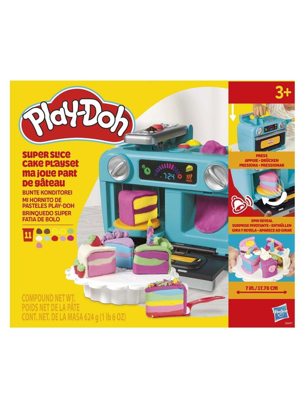 Play-Doh Super-Scheiben-Kuchen-Spielset