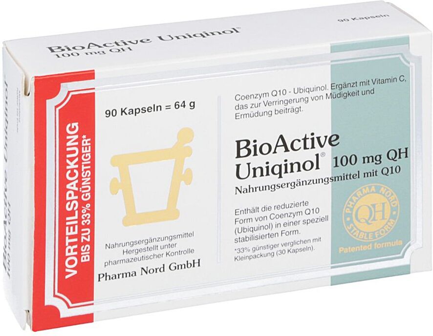Bio Active Uniqinol 100 mg Qh Kapseln