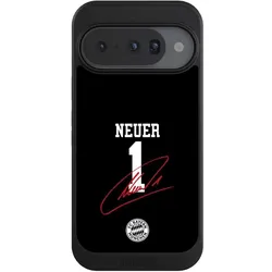 Nivocase Hülle für Google Pixel 10 Handyhülle NIVOcore Case Schwarz FC Bayern München FCB Manuel Neuer (Google Pixel 10), Smartphone Hülle, Schwarz